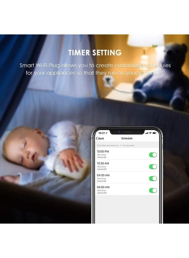 UanTii Smart Plug Tuya WIFI Double Socket - Image 3